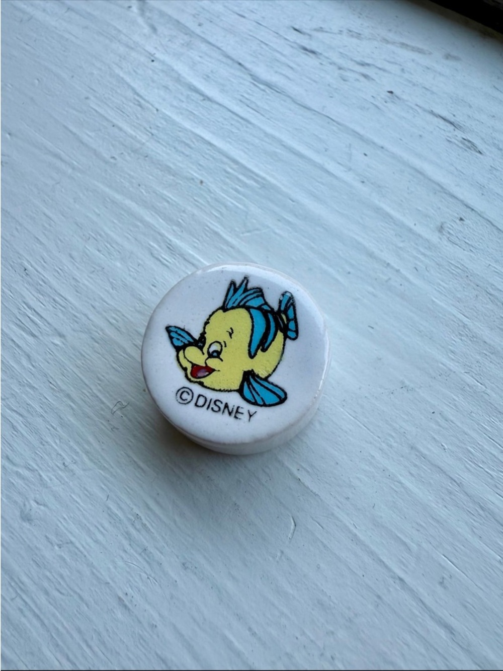 Disney Flounder Ceramic Bead Charm